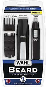 Wahl Beard Trimmer with Bonus Personal Trimmer Model 5537-1801 