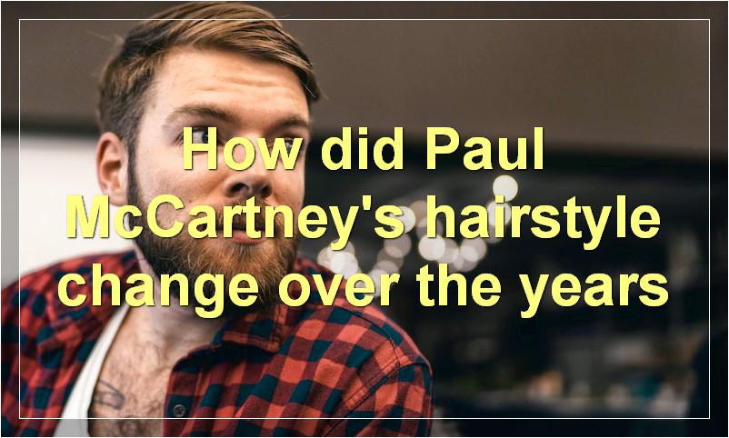 How did Paul McCartney’s hairstyle change over the years | Professional ...