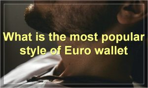What is the most popular style of Euro wallet